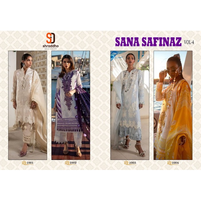 Shraddha Sana Safina 2022 Vol 4 Pakistani Salwar Suits